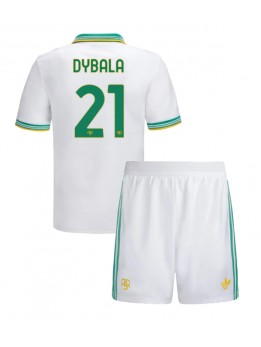 AS Roma Paulo Dybala #21 Replika Tredje Kläder Barn 2025-26 Kortärmad (+ byxor)